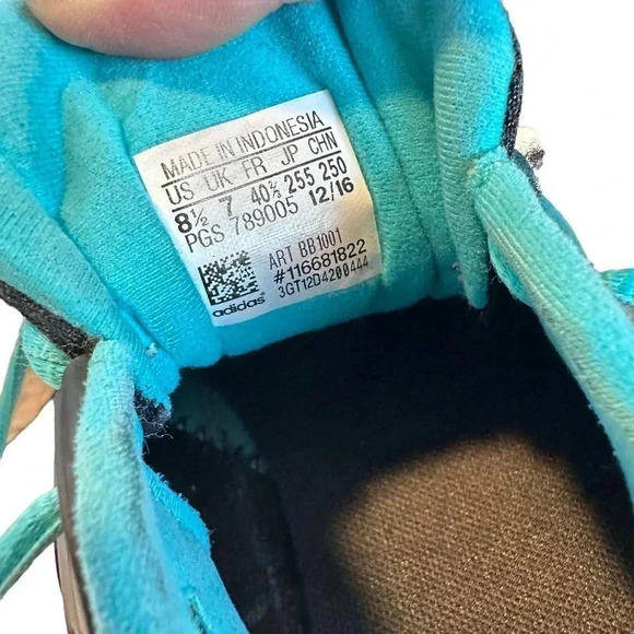 Adidas Supernova Boost ST black pink teal women's 8.5‎ sneakers - Picture 6 of 7